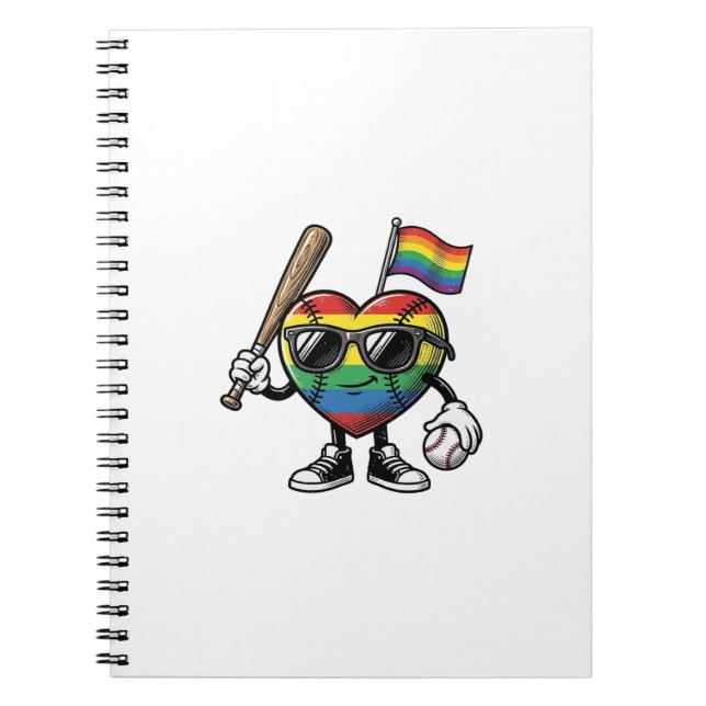 Carnet Conception de chemise de fierté de baseball de coe (Devant)