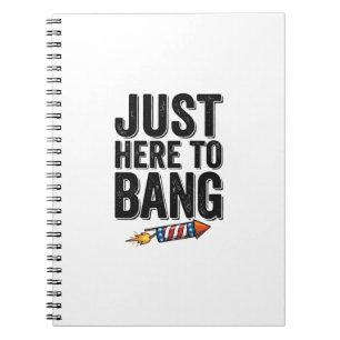 Carnet Conception de chemise vintage Funny Patriotic Fire