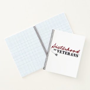 Carnet Conception de fierté militaire des sœurs de vétéra