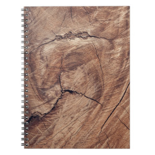 Carnet Conception de la texture du grain de bois rustique