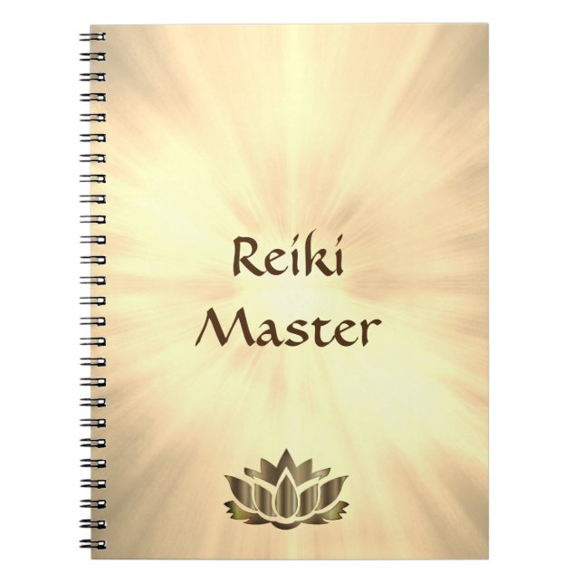 Carnet Conception de maître de Reiki (Devant)
