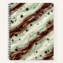 Conception de marbre Milkshake Menthe Chocolat