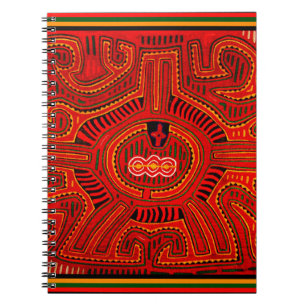 Carnet Conception de Mola par les Indiens San Blas