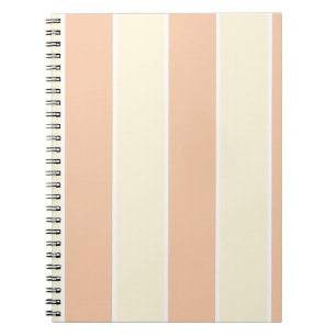 Carnet Conception de motif à rayures verticales de couleu