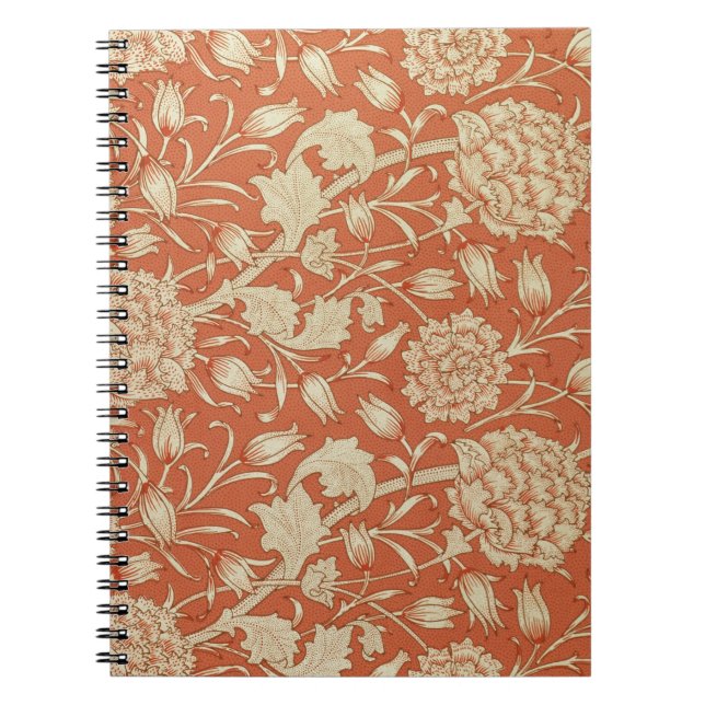 Carnet Conception de papier peint de tulipe, 1875 (Devant)