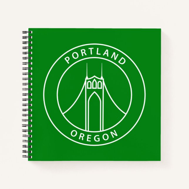 Carnet Conception de Portland Oregon (Devant)