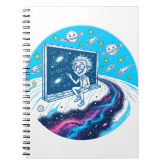 Carnet Conception de professeur cosmique d'inclusion