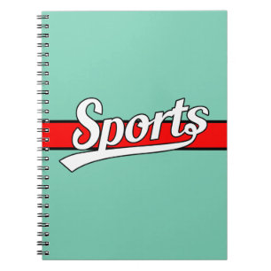 Carnet Conception de texte : SPORTS blanc + votre propre 