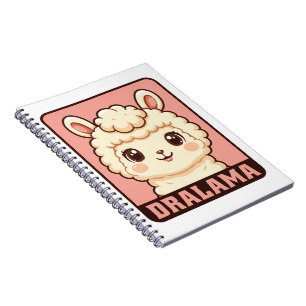 Carnet Conception d'illustration de lama mignon