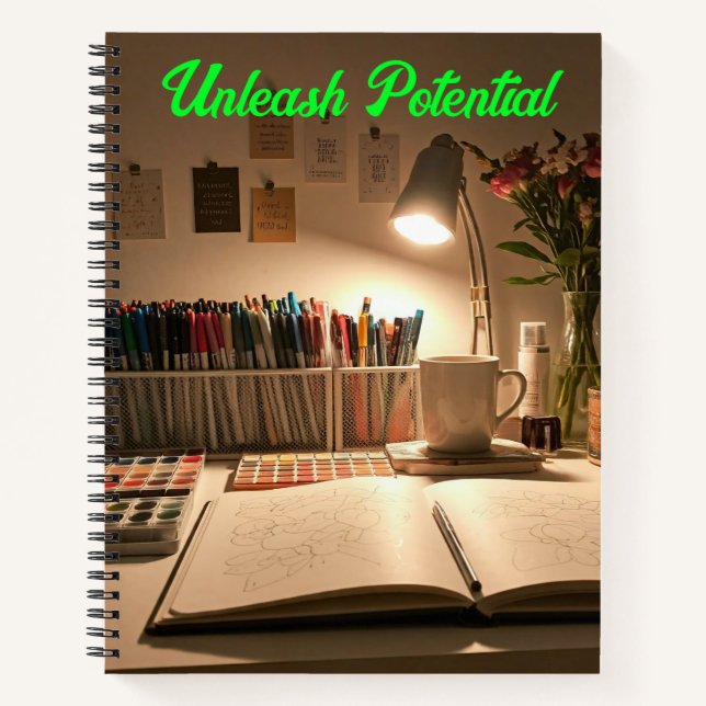 Carnet Conception dynamique de l'espace de travail créati (Devant)