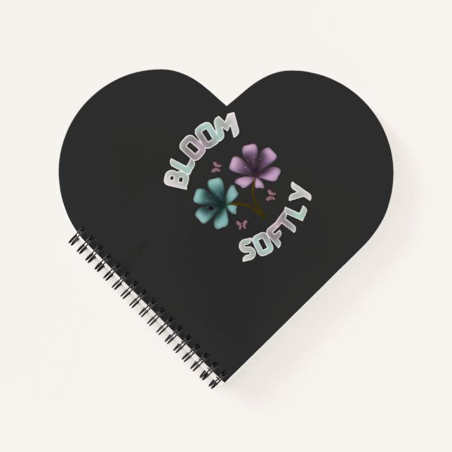 Carnet Conception florale de printemps Bloom Softly Paste (Devant)