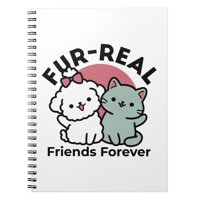 Carnet Conception "Fur-Real Friends Forever" (Devant)