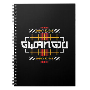 Carnet Conception graphique urbaine moderne de Gwangju en