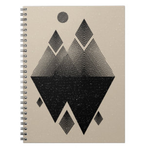Carnet Conception inspirée scandinave de triangle
