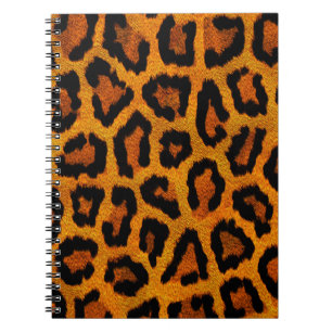 Carnet Conception orange de poster de animal