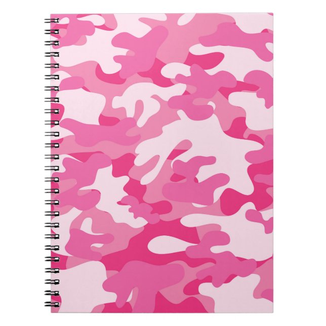 Carnet Conception rose et blanche de Camo (Devant)