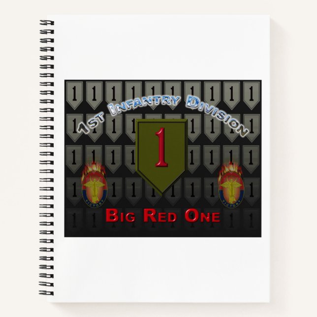 Carnet Conception unique 1ère division d'infanterie Cadea (Devant)