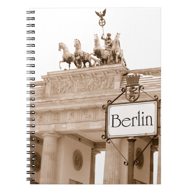 Carnet Conception vintage de Berlin (Devant)