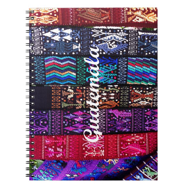 Carnet Conceptions guatémaltèques de textile (Devant)