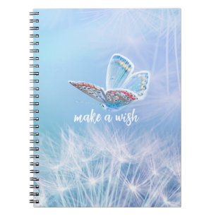Carnet Concevoir un Dandelion et un Papillon