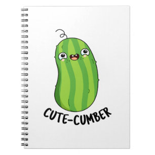 Carnet Concombre mou Funny Concombre Veggie Pun