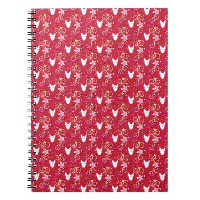 Carnet Confetti Diamond Bull Terrier (Devant)