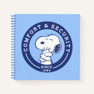 Carnet Confort et sécurité Snoopy & Woodstock Hug