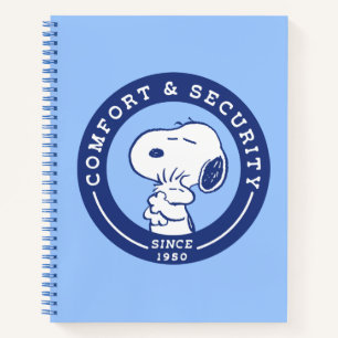 Carnet Confort et sécurité Snoopy & Woodstock Hug