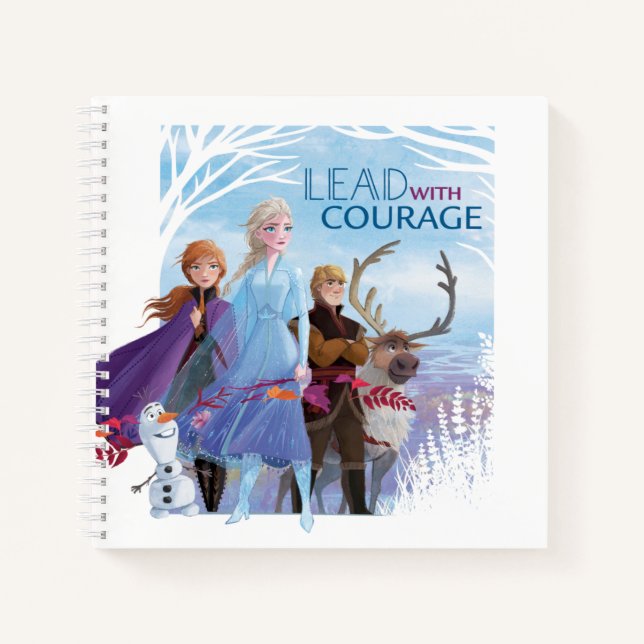 Carnet Congelé 2 : Anna, Elsa & Amis | Courage (Devant)