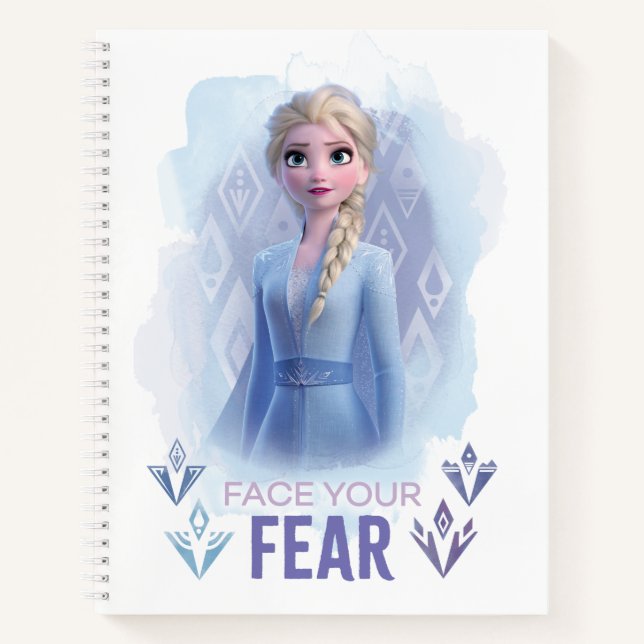 Carnet Congelé 2 : Elsa | Faites face à votre peur (Devant)