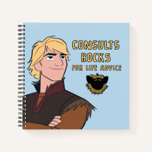 Carnet Congelé 2 Kristoff "Consults Rocks"