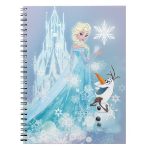 Carnet congelé Elsa et Olaf - Luminosité d'Icy