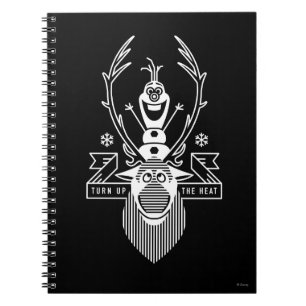 Carnet congelé Olaf et Sven