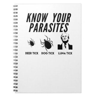 Carnet Connaissez vos parasites - T-shirt anti Trump - Un