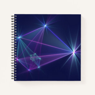Carnet Constellation, art fractal abstrait fantastique