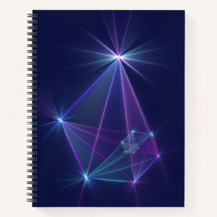 Carnet Constellation, Art Fractal Abstrait Imaginaire