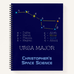 Carnet Constellation Ursa major