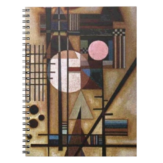 Carnet Construction adoucie Kandinsky (Devant)