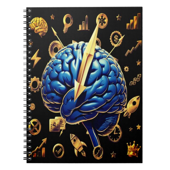 Carnet Construisez Votre Cerveau Quotidiennement – Journa (Devant)