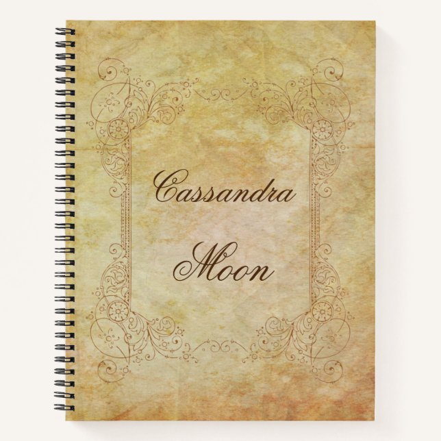 Carnet Conte de fées délicieuse personnalisée (Devant)
