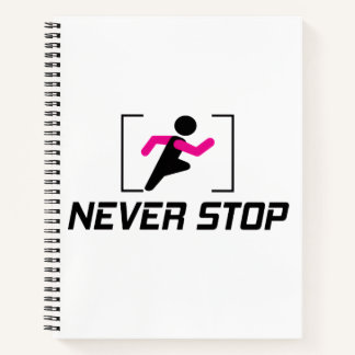 Carnet Continuez à travailler dur de conception motivatio