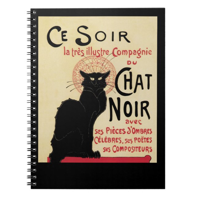 Carnet Conversation Noir (Devant)