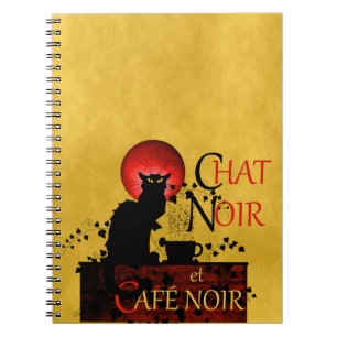 Carnet Conversation Noir et Café Noir