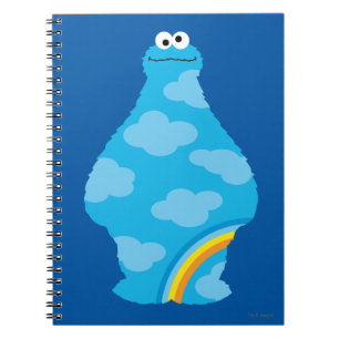 Carnet Cookie Monster Arcs-en-ciel