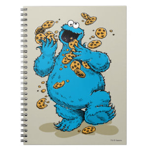 Carnet Cookie Monster Crazy Cookies