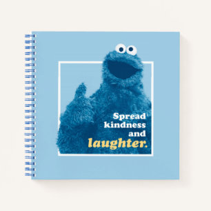 Carnet Cookie Monster Propager la gentillesse et le rir