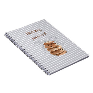 Carnet Cookie Recipe Notebook for Home Bakers.