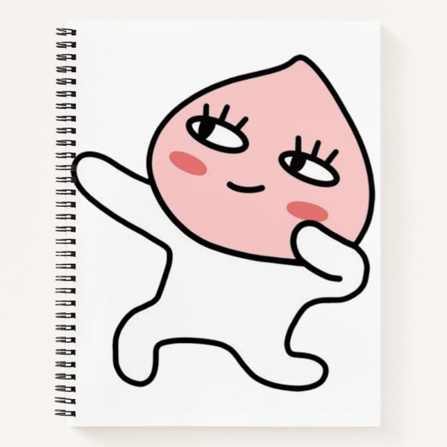 Carnet Cool Apeach (Devant)