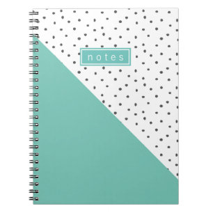 Carnet Cool Doodle Color Block Retro Motif des années 90