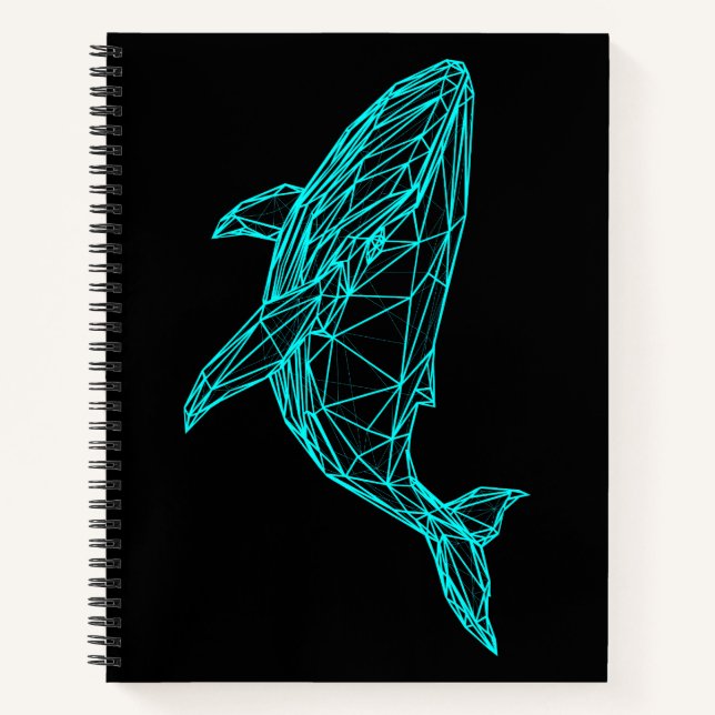 Carnet Cool Gamer Whale Deluxe Spiral Notebook (Devant)